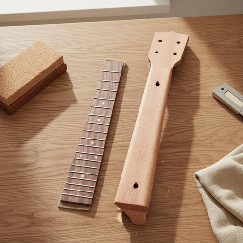 Ukulele neck and fingerboard - ukulele,